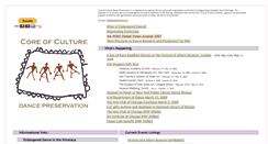 Desktop Screenshot of old.coreofculture.org