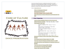 Tablet Screenshot of old.coreofculture.org